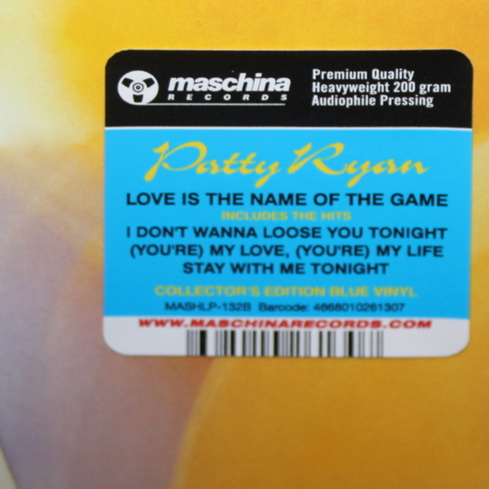Patty Ryan / Love Is The Name Of The Game (Coloured Vinyl)(LP)