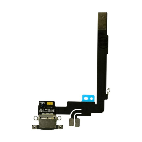 Шлейф для Apple iPhone 16 Pro Max на системный разъем/микрофон Черный - Премиум