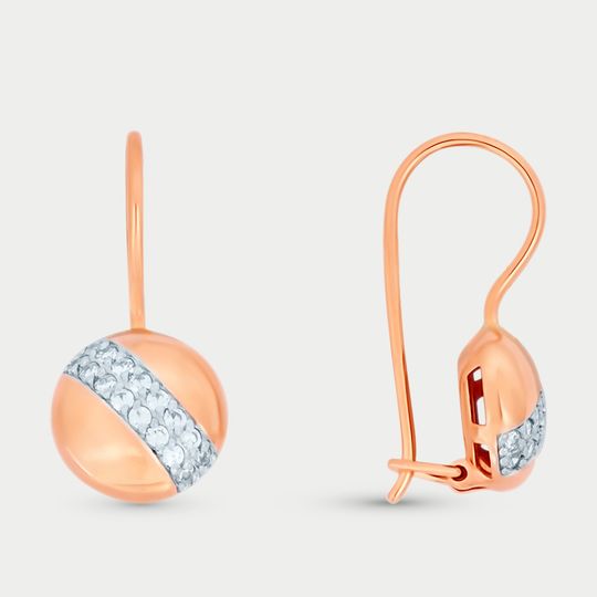 Серьги золотые