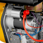 Генератор дизельный DES-55E, 5,5 кВт, 230 В, 11 л, электростартер Denzel