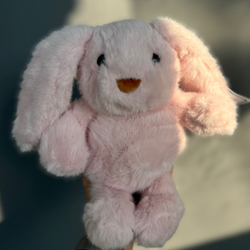 Зайка розовый