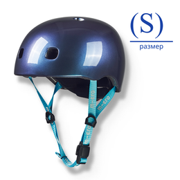 Шлем Micro - Неохром синий (S) BOX