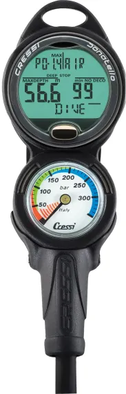 Консоль (манометр+подводный компьютер) Cressi Donatello KS870210 для дайвинга