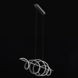 Citilux Джемини CL229066 LED Светильник подвесной с диммером Чёрный