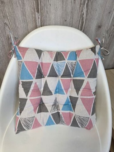 Подушка на стул квадратная 45*45см треугольники (Т40-447К)