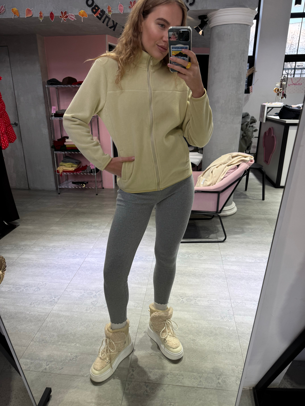 Флиска Apres Ski фисташка