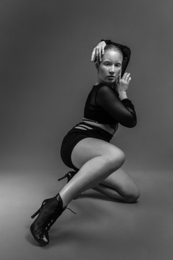 Ботильоны для танцев LaLaMooN - SH-01-095-BL