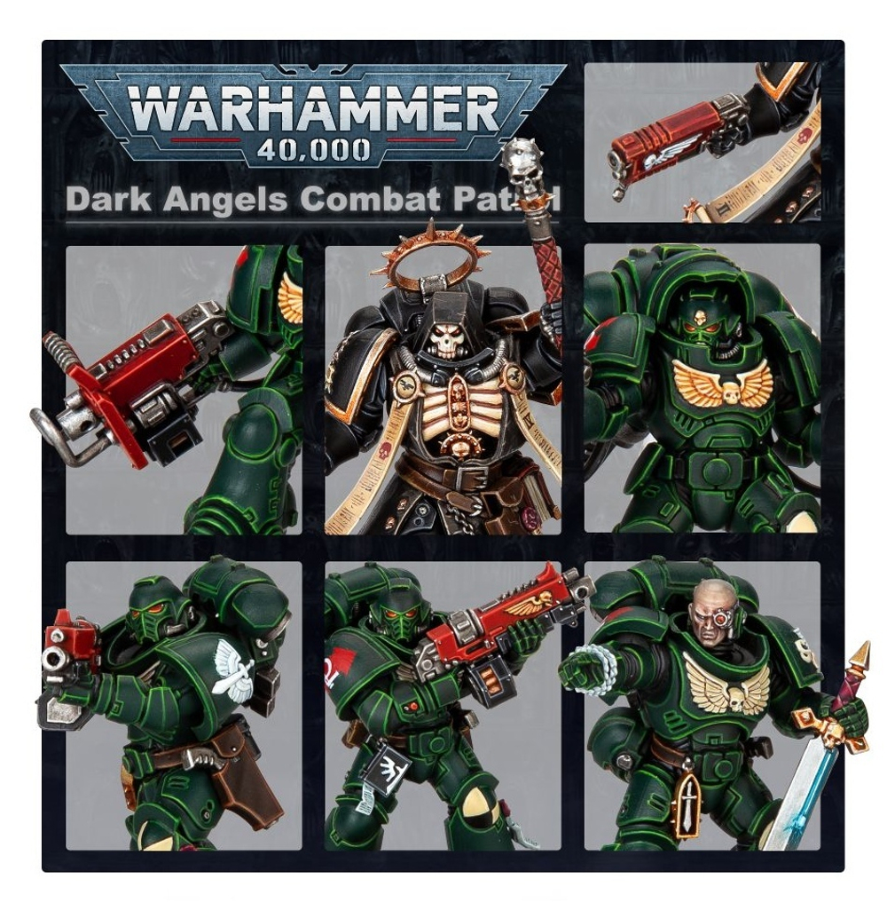 Набор пластиковых моделей Warhammer 40000 Combat Patrol: Dark Angels