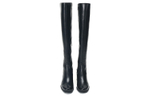 Stuart Weitzman/SW 5050 Fabric With Leather Over the knee Boots Women"s Black