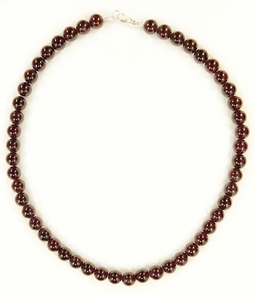 Бусы Гранат grbu001-10