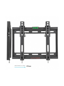 Arm Media STEEL- 6  черный 15"-47" макс.35кг настенный наклон