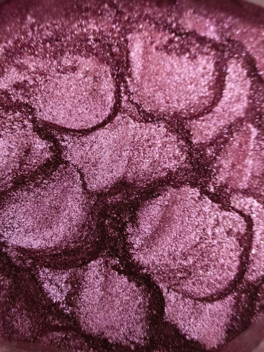 Премиум пигмент 8964 - Гранатовый мерцающий блеск - универсальный