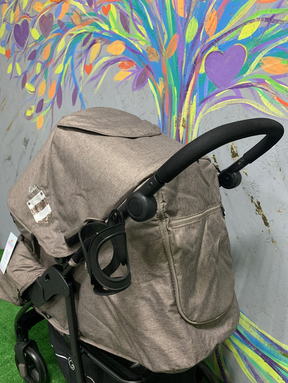 Коляска детская "KIRA Trends" RA055 Lines Brown