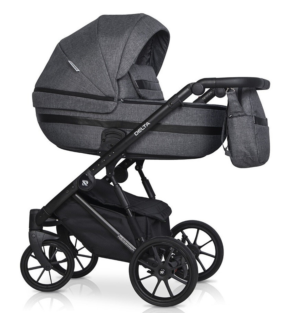 Детская коляска Riko Basic Delta 2 в 1 05 carbon
