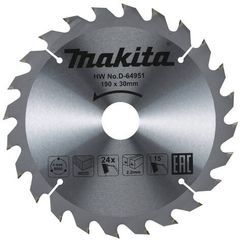Диск пильный по дереву Makita 190x30мм 24T (D-64951)