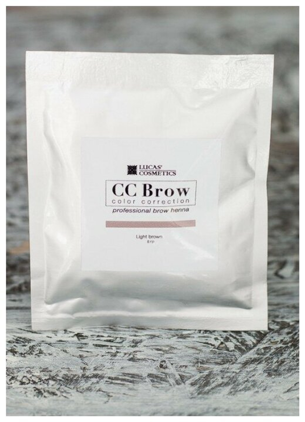 Хна для бровей (light brown) в саше (светло-коричневый), 5 гр