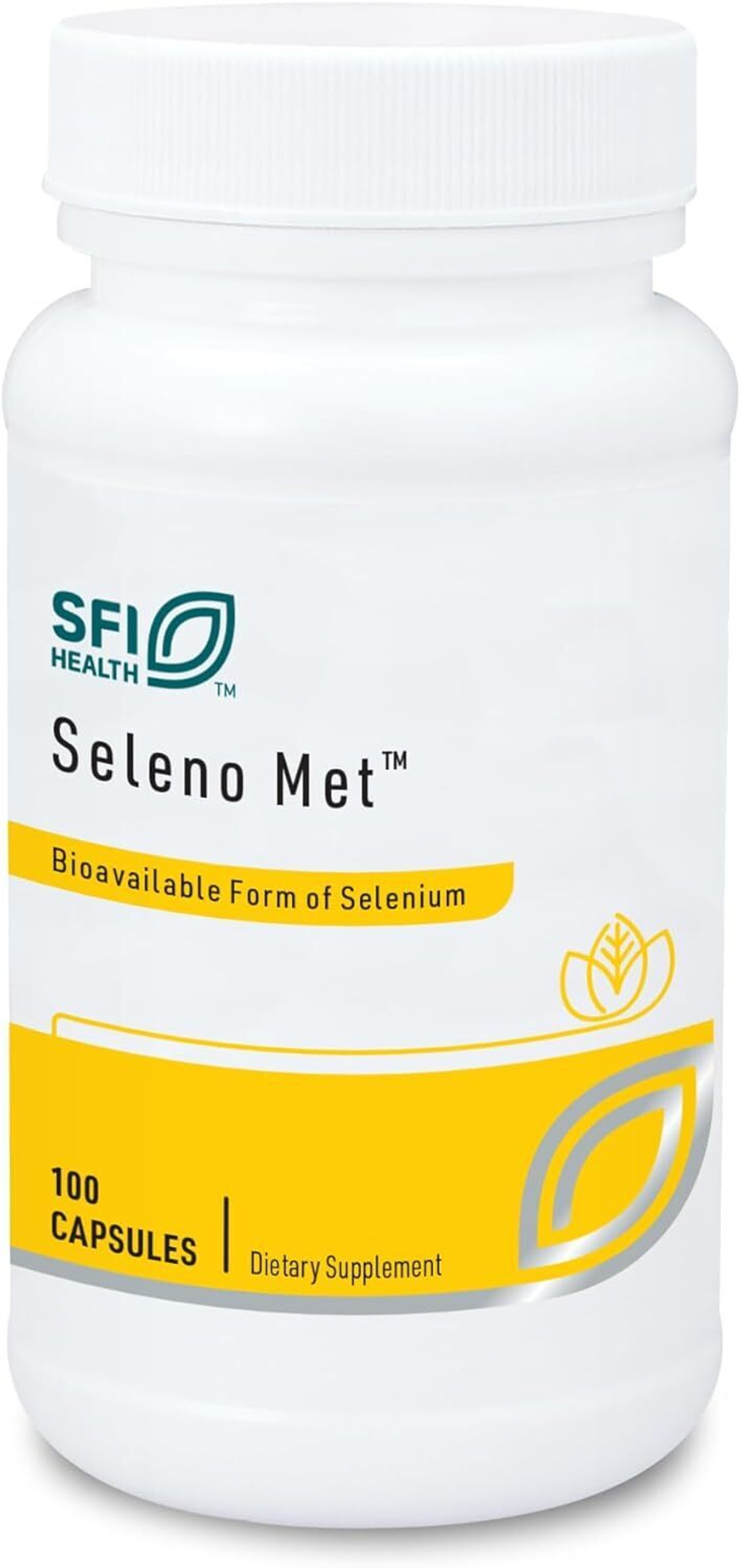 Klaire Labs - Selenomet 200 mcg 100 capsules