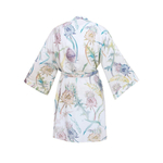 Халат-кимоно Leocadia с длинным рукавом (Размер: M) (Цвет: белый)