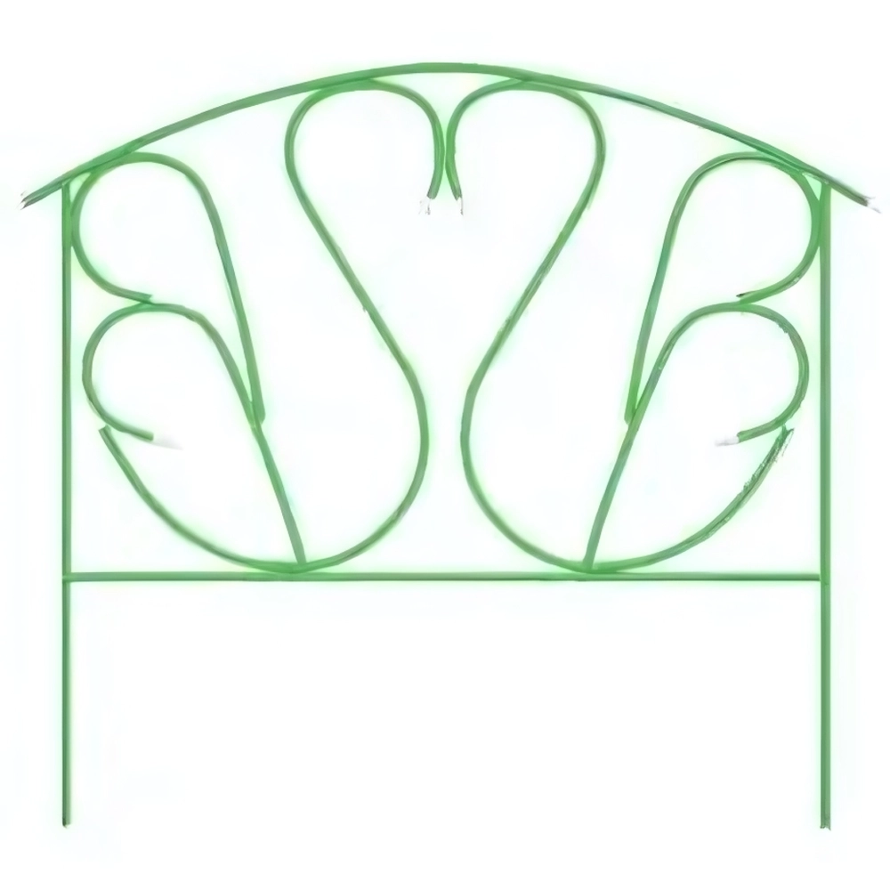 Заборчик садовый «Лебедь» 70*80*400см (5дет)