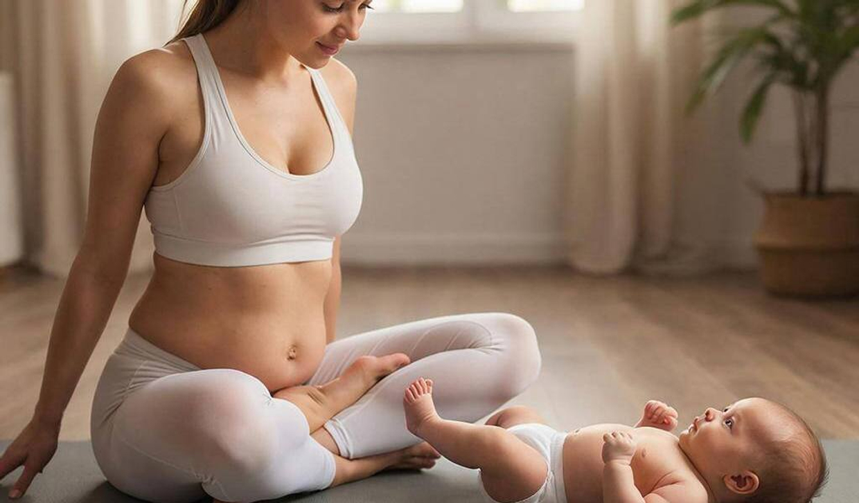 💪 Мама + грудничок = фитнес-дуэт! Как заниматься спортом и не сойти с ума?