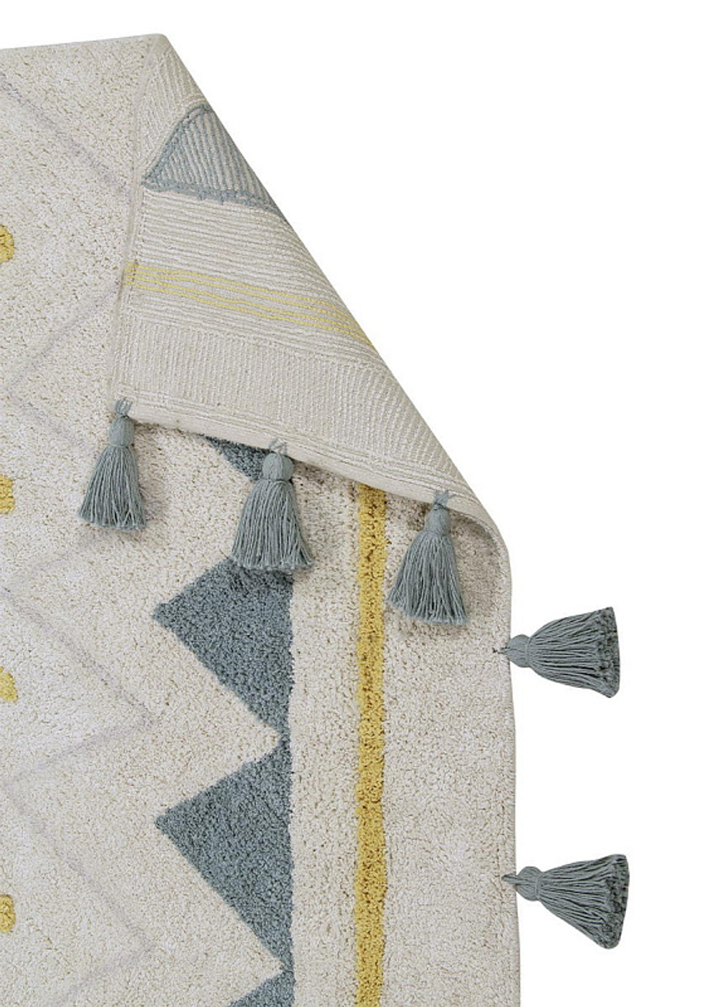 Ковер Lorena Canals Ацтекский Azteca Natural винтажный голубой 140х200 см