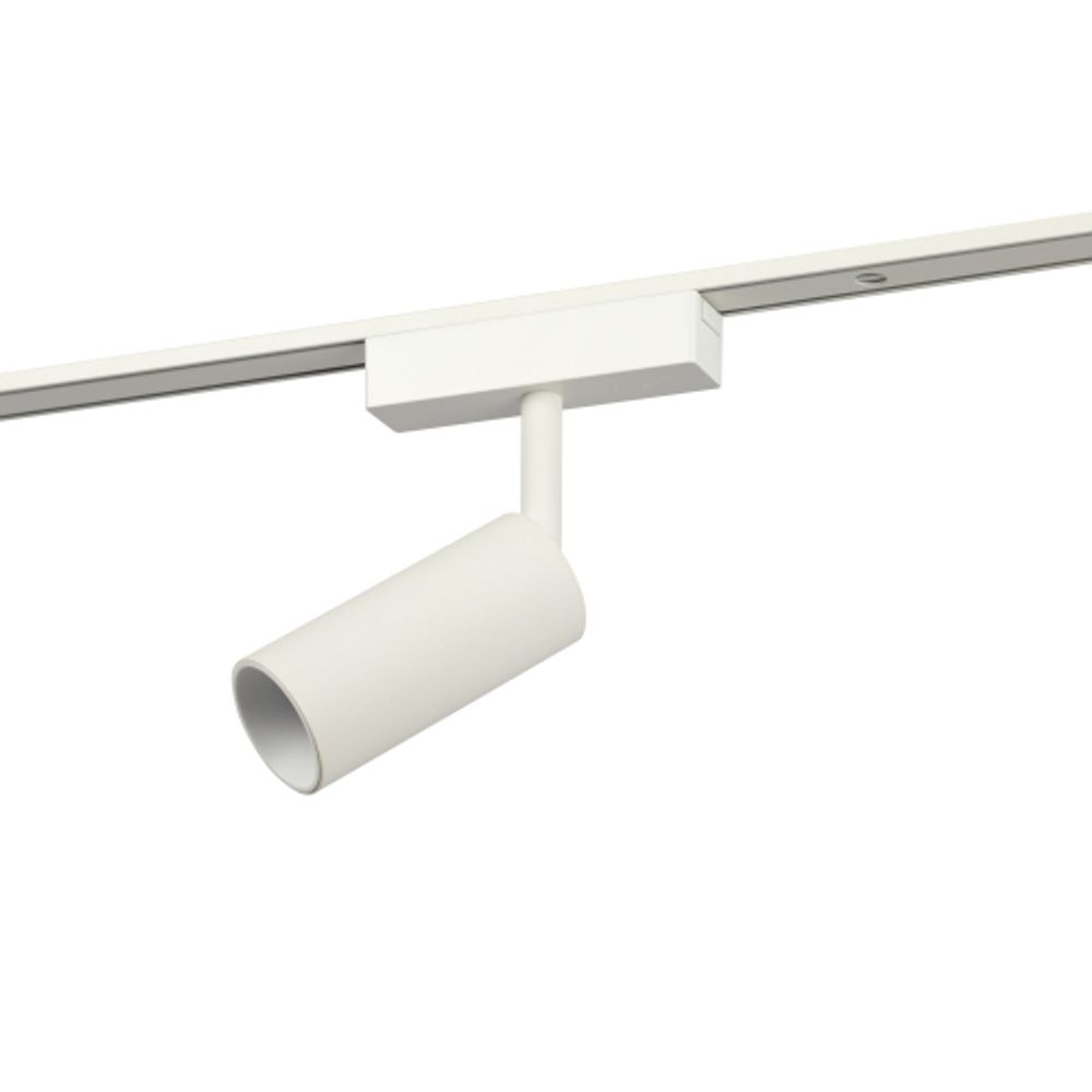 Магнитный трековый светильник ЭРА TRM-S5-3-8W4K-WH прожекторного типа для тонкой магнитной системы 8Вт 4000К белый | Магнитные трековые светильники