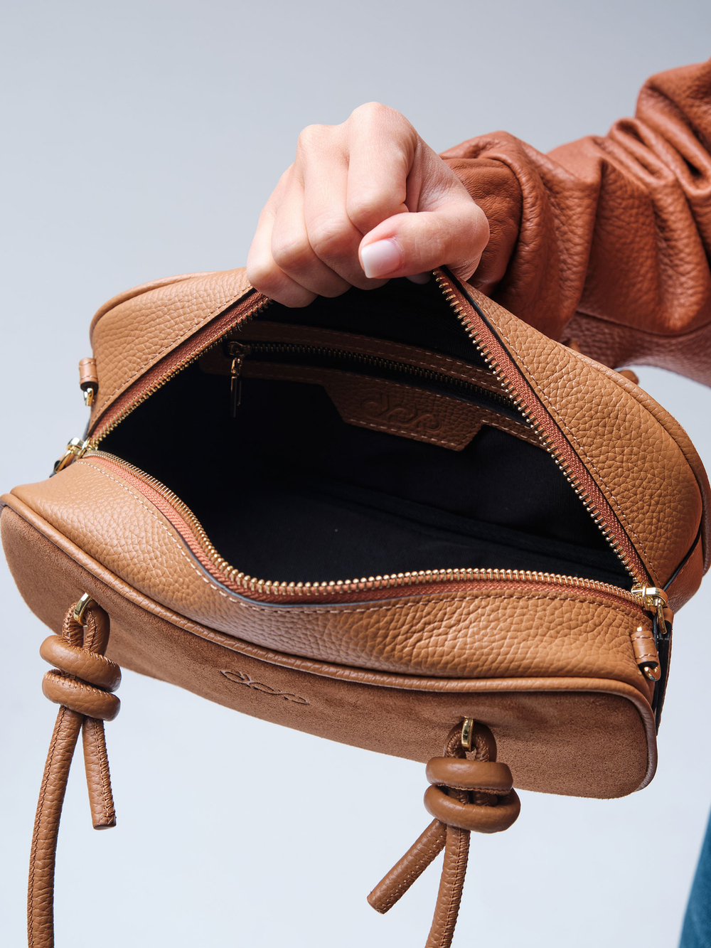 Сумка Curl DBR 31363 светло-коричневый