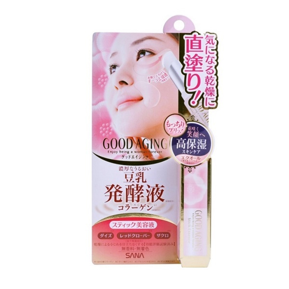 Сыворотка-стик для зрелой кожи увлажняющая и подтягивающая Sana Good Aging Stick Serum 50г