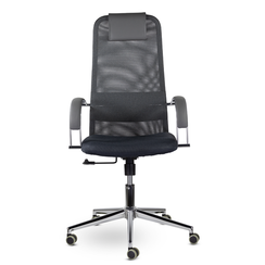 Кресло СН-601 Соло хром SoloСН Ср S-0401/TW-01/Е11-к (черный)