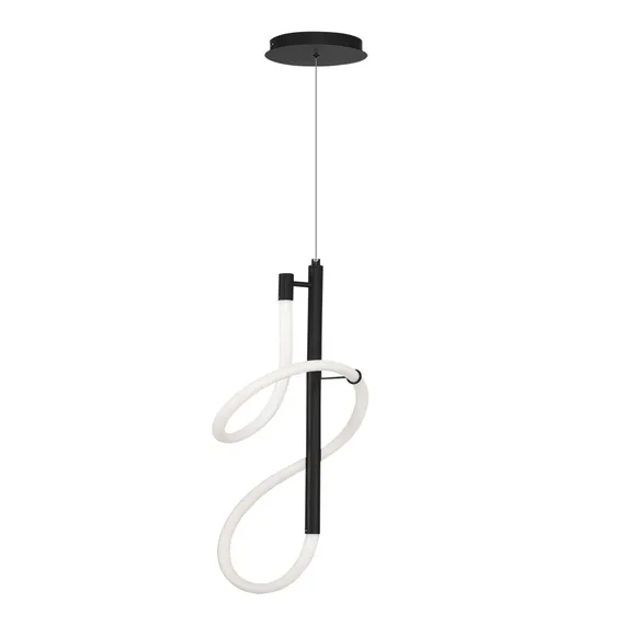 SL6102.403.16 Светильник подвесной ST-Luce Черный/Белый LED 1*16W 3000K SAGRATO
