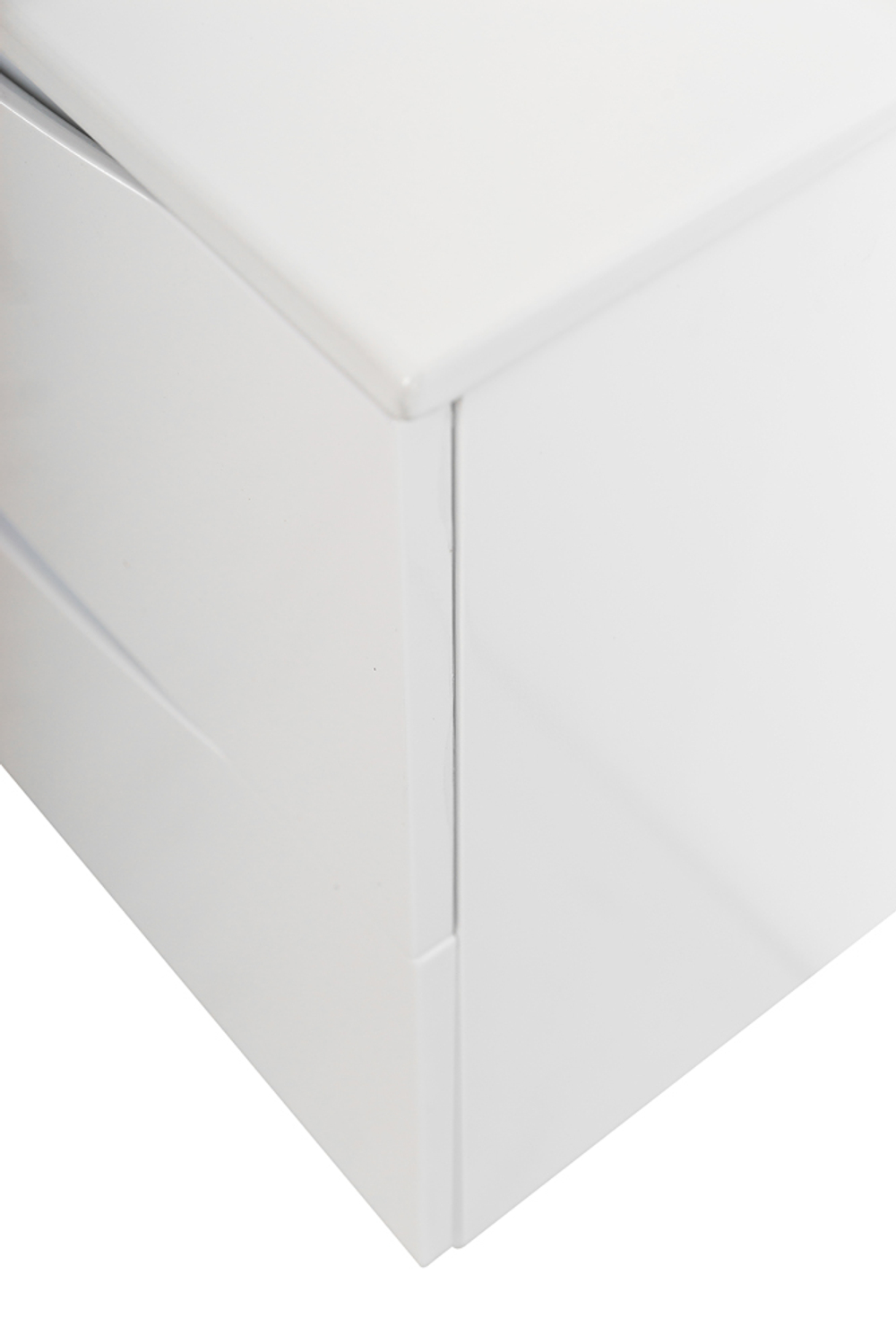 Тумба с раковиной подвесная BelBagno MARINO-CER-MINI-500-2C-SO-BL-P Bianco Lucido, раковина белая BB-8099-3-50