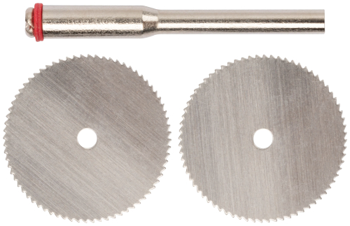 Диски отрезные HSS 2 шт. и штифт диам. 3 мм 36933