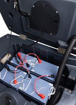 Машина поломоечная CHANCEE K80 Double brush (Gel 226 а/ч) с местом оператора K80