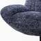 Крутящееся кресло Mateo, синее букле
