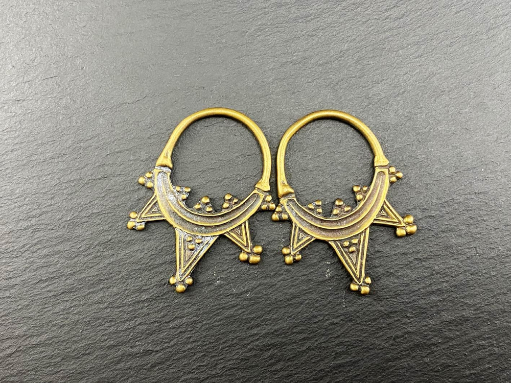 Височные кольца. Русь 10-12 в. (пара)