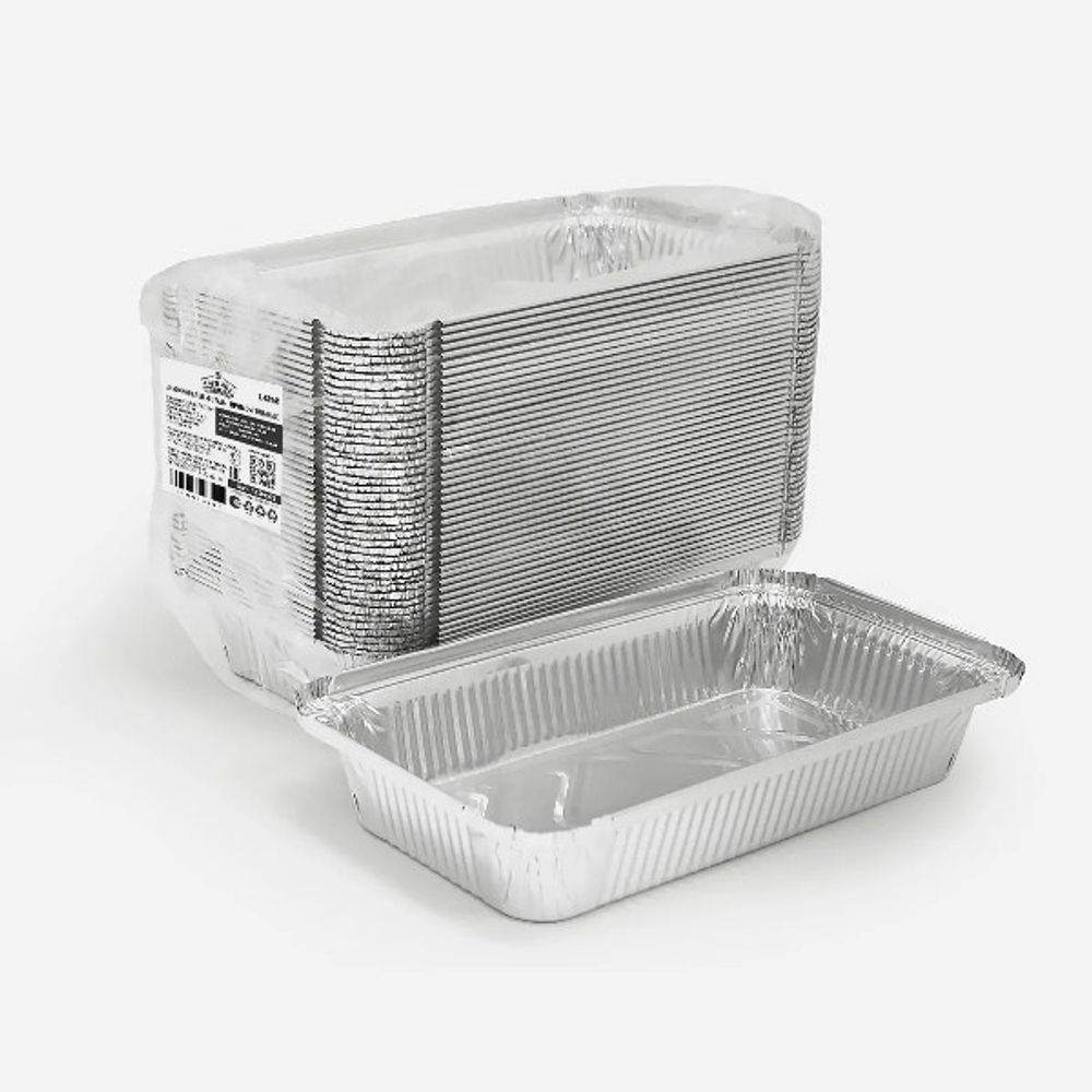 Форма алюм 620мл без крышки 219*127*33 (50шт)/600 410-005