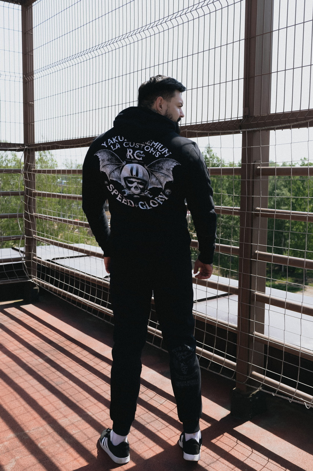 Толстовка черная Yakuza Premium 3625-B