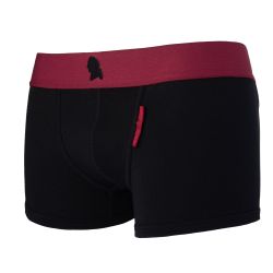 Мужские трусы боксеры черные CASANOVA Limited edition 0008A