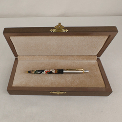 Ручка Parker "Сказочный конь белый" малая с ручной росписью Палех в футляре