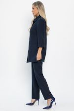 Костюм с брюками Ксанти НЬЮ (синий) К14502-3М LT Collection