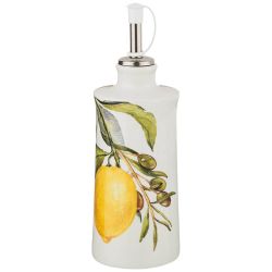 НАБОР ДЛЯ МАСЛА/УКСУСА AGNESS "ЛЕМОН ТРИ" 2ПР. 6,5*14,5 СМ 300 МЛ (КОР=16НАБ.)