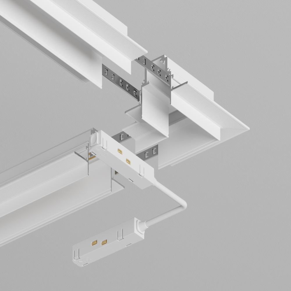 Угол для встраиваемого магнитного шинопровода Maytoni Gravity TRX010CL-22W