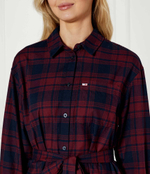 Платье с ремешком Tommy Jeans - бордовый(DW0DW18728)