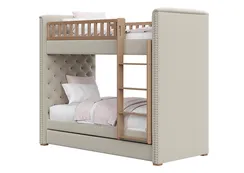 Кровать двухъярусная Elit soft (бежевый)