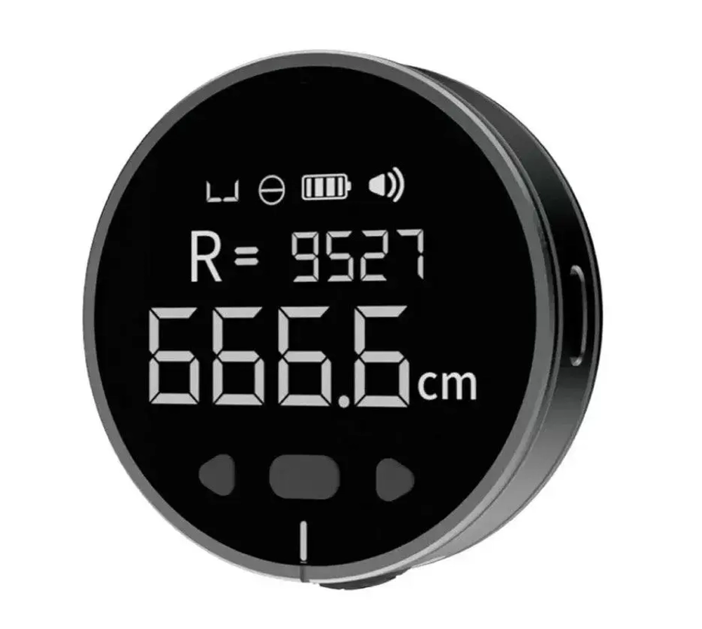 Рулетка электронная Xiaomi DUKA/ATuMan Mini Q Electronic Ruler Black (черная), шт
