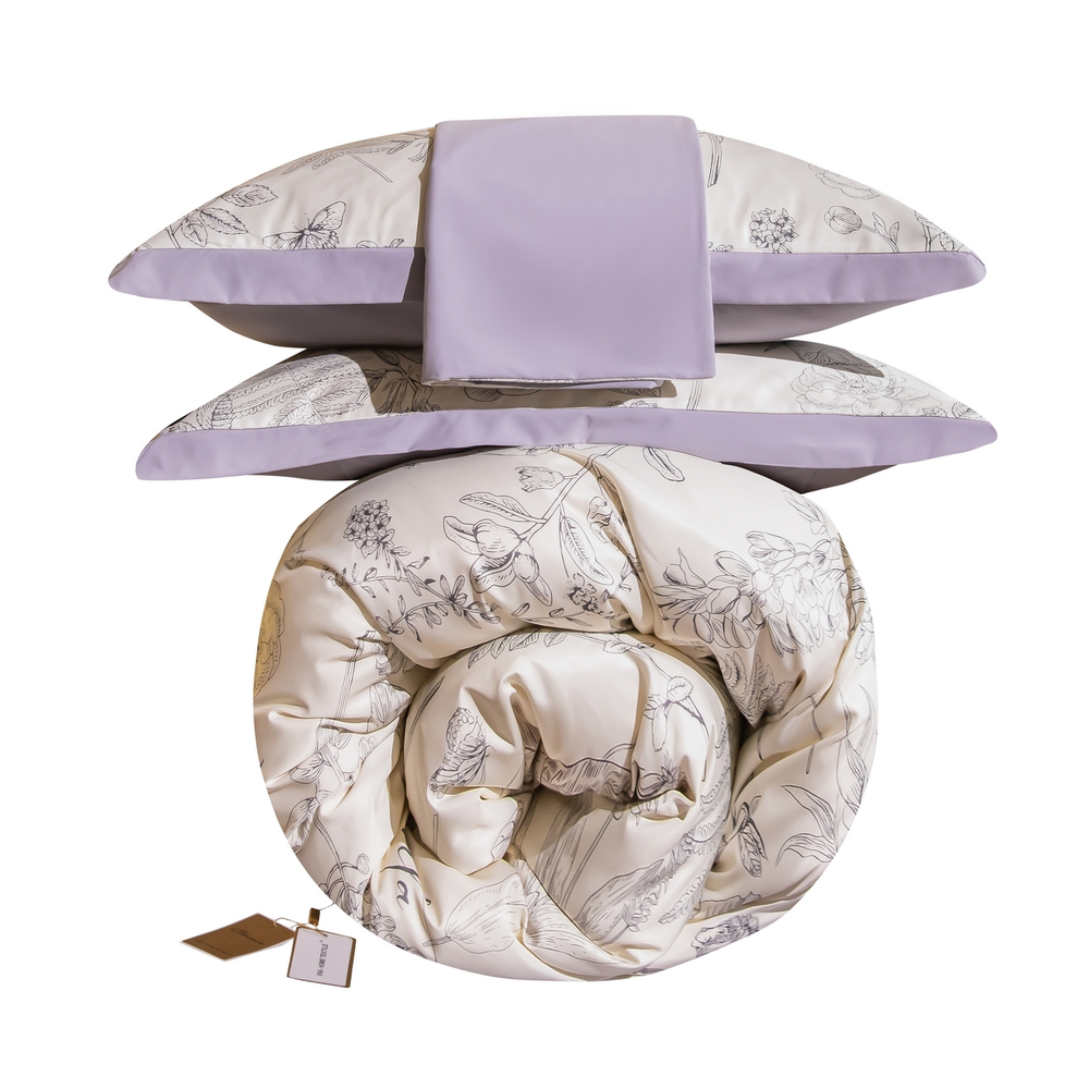 Комплект постельного белья Сатин MS на резинке MSR013