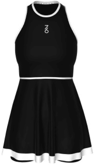 Платье женское 7/6 Ana Dress - Black/White, арт. DS7060-010