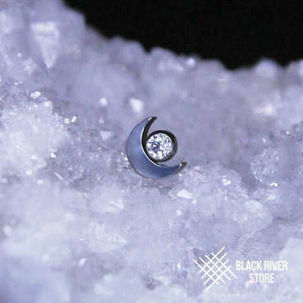 Crescent Moon v.2  IG Crystal