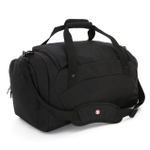 Сумка спортивная Wenger, чёрная/красная, 56х25,5х28,5 см, 56 л