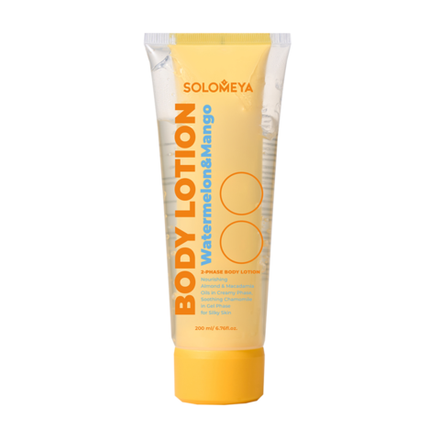Solomeya Лосьон для тела двойной АРБУЗ И МАНГО Dual-Phase Body Lotion Watermelon&Mango 200 мл